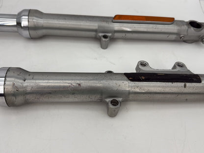 2009 Harley Sportster XL1200C 1200 Custom OEM Front Triple Tree Set & LH RH Fork Legs Sliders