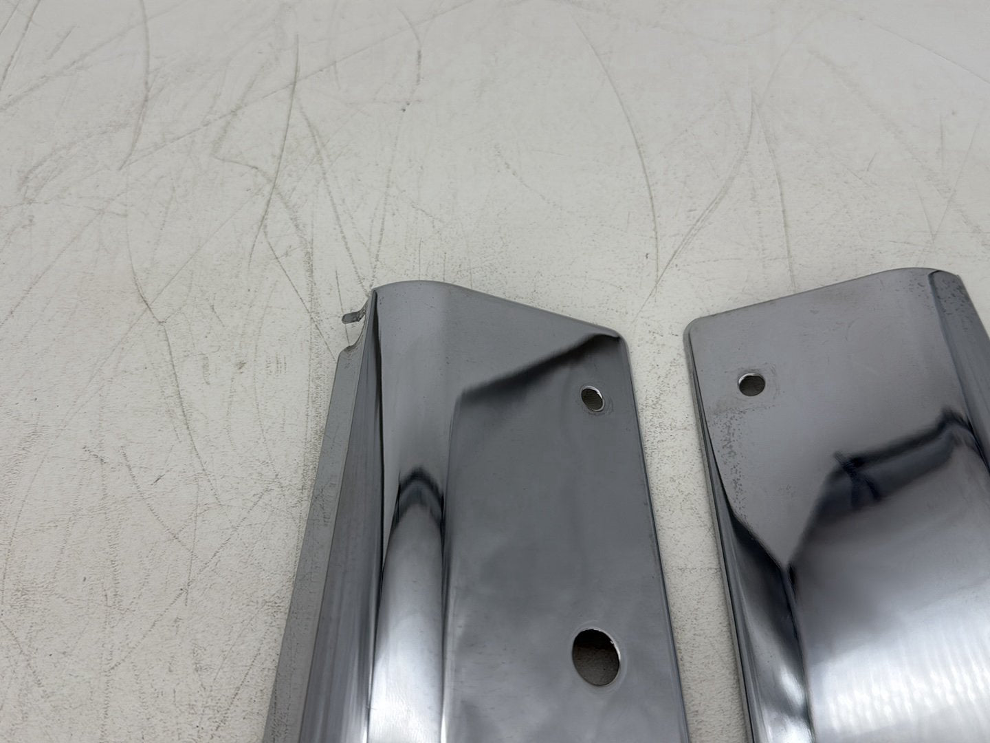 2006 Harley Softail FLSTCI Heritage Classic OEM Front Left & Right Fork Side Covers