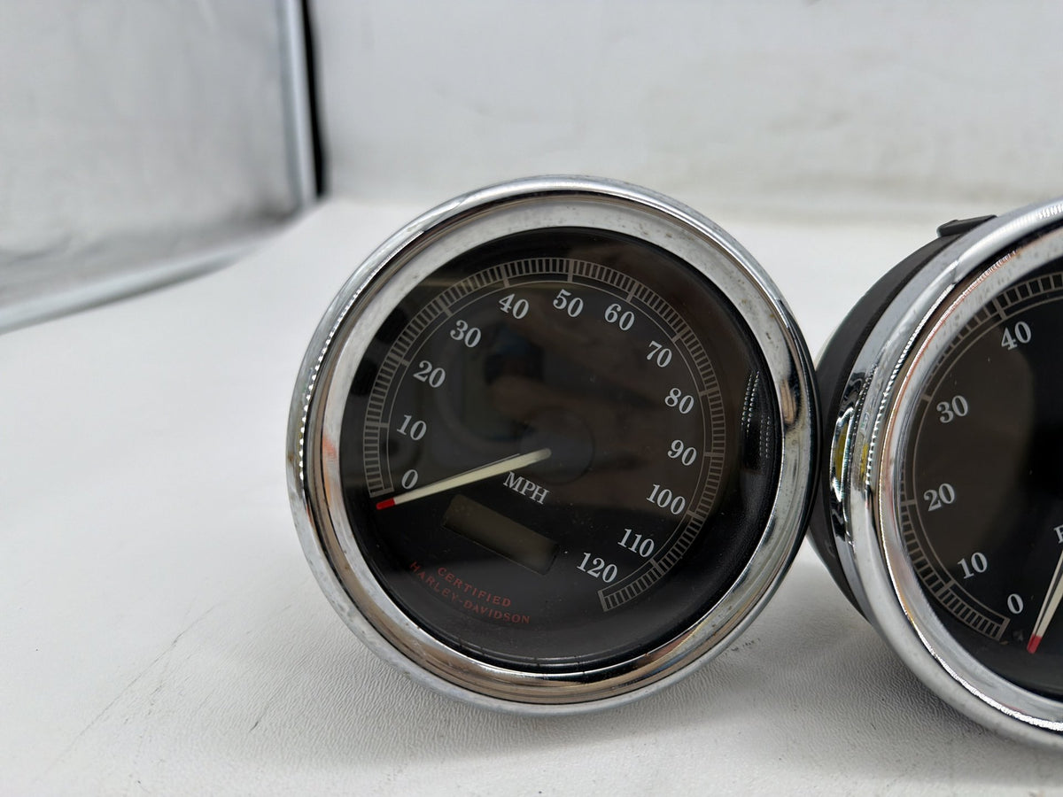 2001 Harley Electra Glide Touring OEM Air Oil Volt Fuel Tacho Speedo Gauges 68K