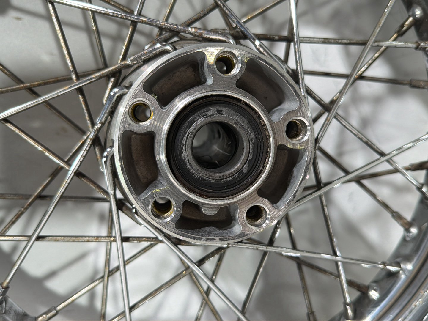 2005 Harley Sportster 1200 Roadster XL1200R OEM Front Rear Wheel Rim Tire Spoked