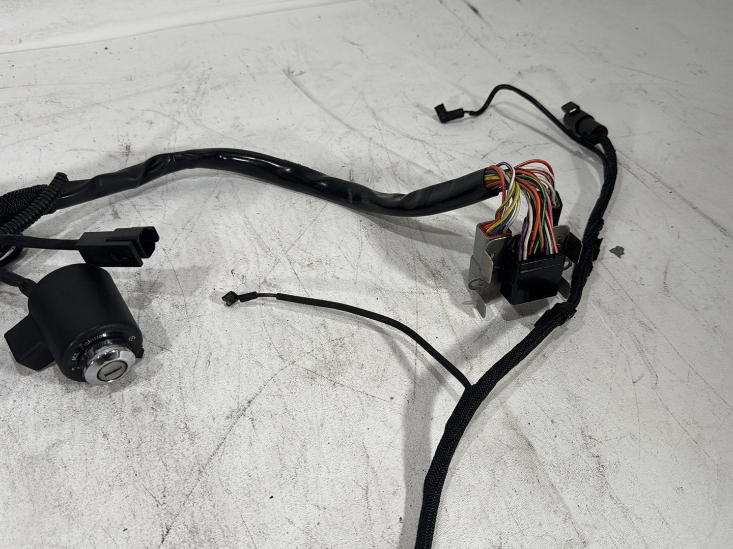 1997 Harley Sportster 1200 Custom XL1200C OEM Main Wire Wiring Harness Ignition Switch NOKey