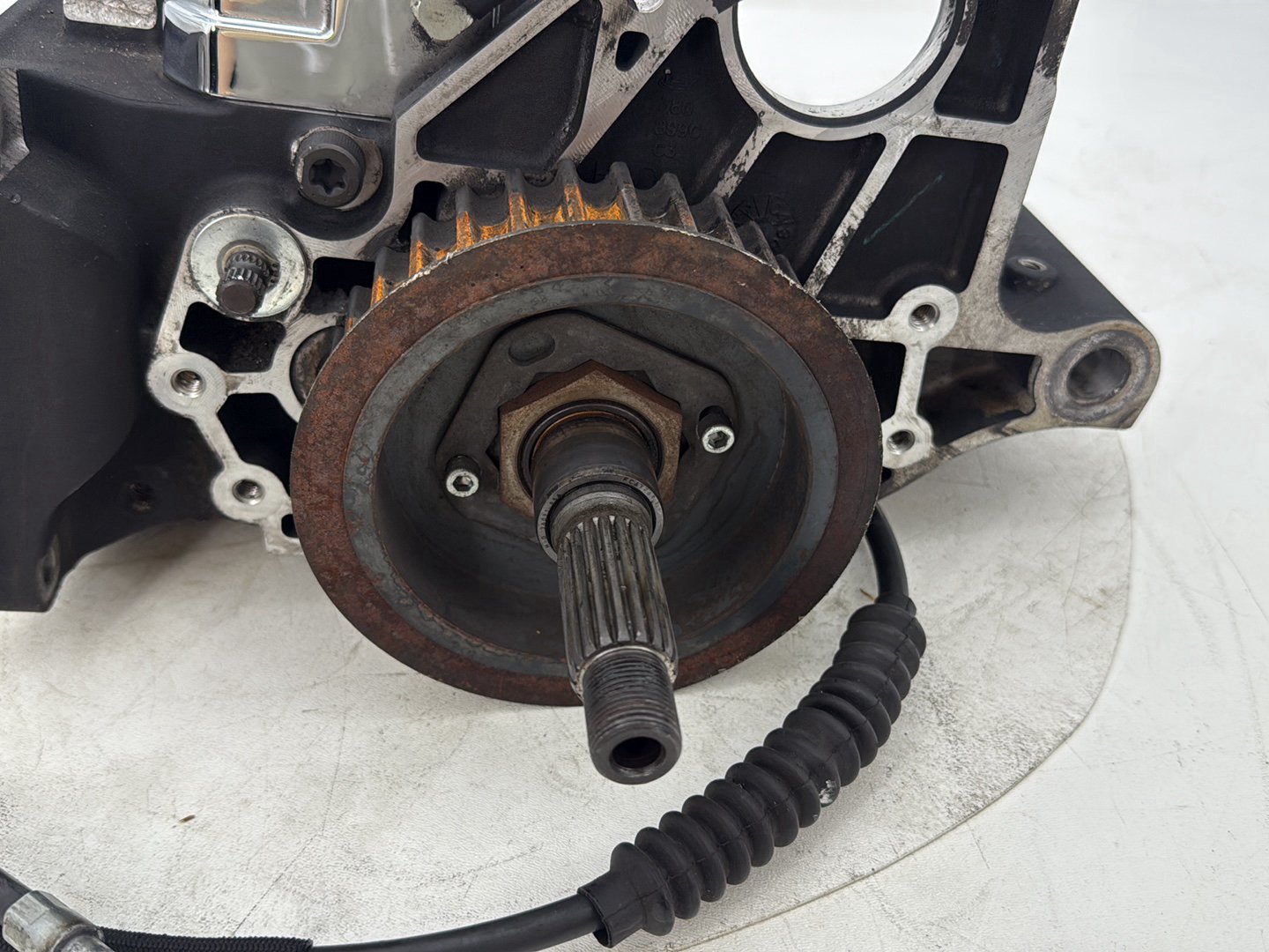 2005 Harley Heritage Softail Classic FLSTCI OEM 5 Speed Transmission Gearbox 38K