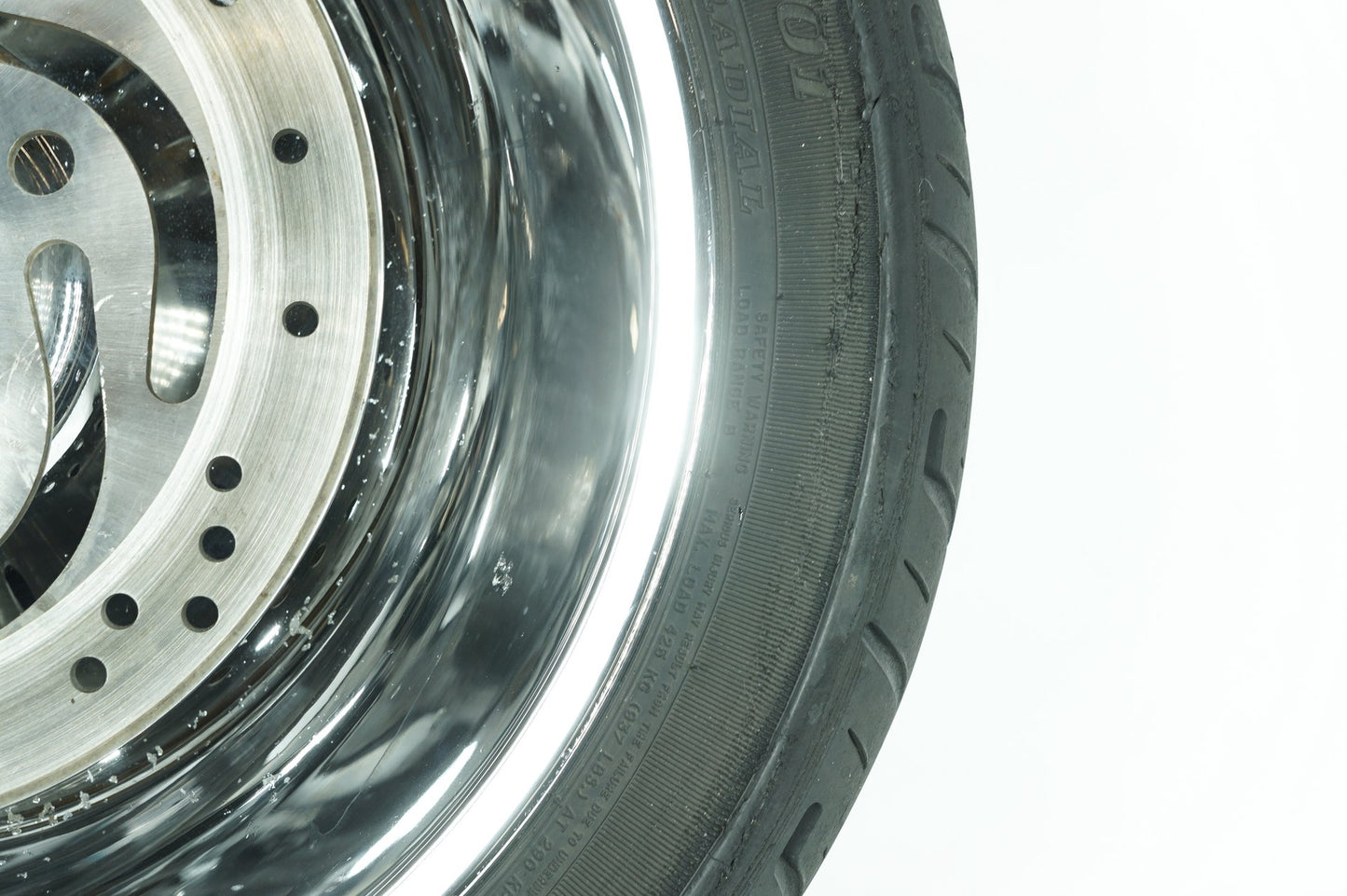 2007 - 2012 Harley-Davidson Softail Standard Rear Wheel Rim Tire  	41332-07