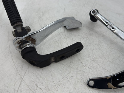 2005 Harley Dyna FXDWG Wide Glide OEM Left Right Foot Brake Control Pegs