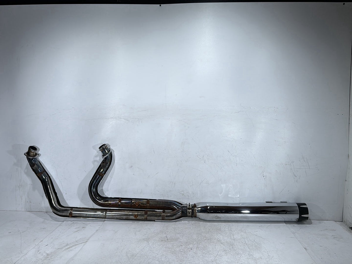 06 Harley Electra Glide Touring Ultra OEM Exhaust System Header Pipe w/ Muffler