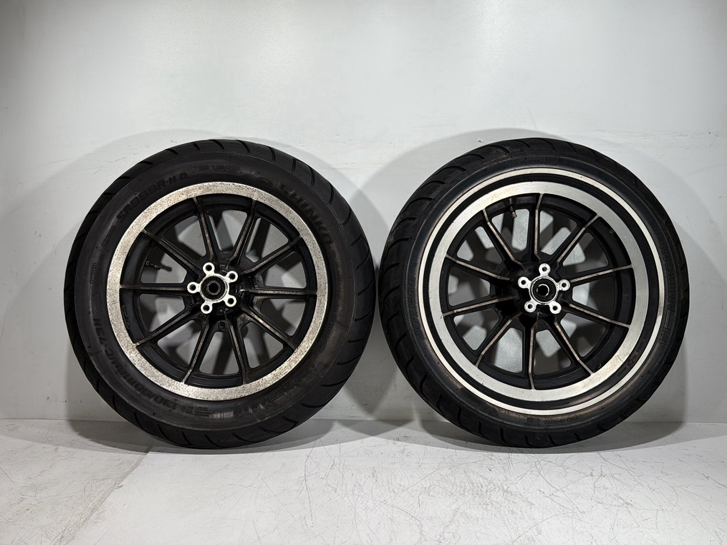 1995 Harley Road King Touring FLHR OEM Front & Rear Wheel Rim Tire
