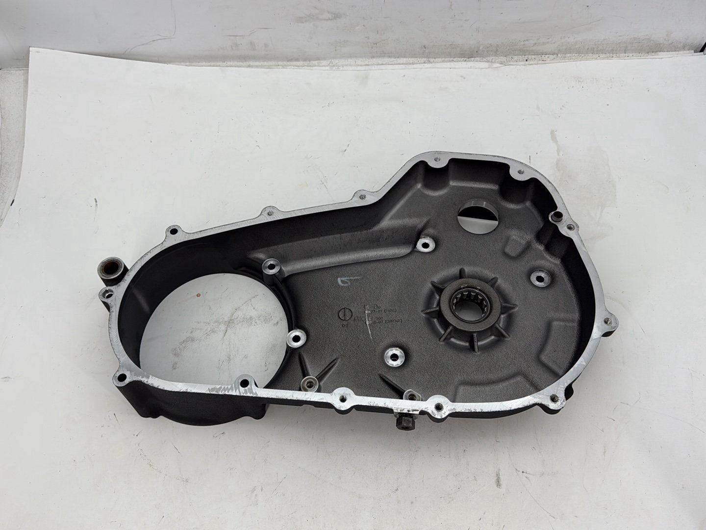 2007 Harley Street Glide Touring FLHX OEM Inner Primary Clutch Cover