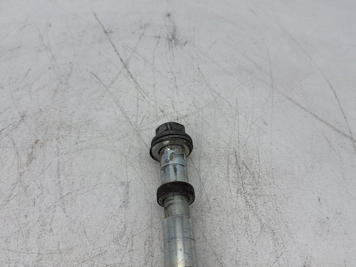 2013 Harley Heritage Softail Classic FLSTC OEM Rear Fork Swingarm Pivot Bolt Shaft