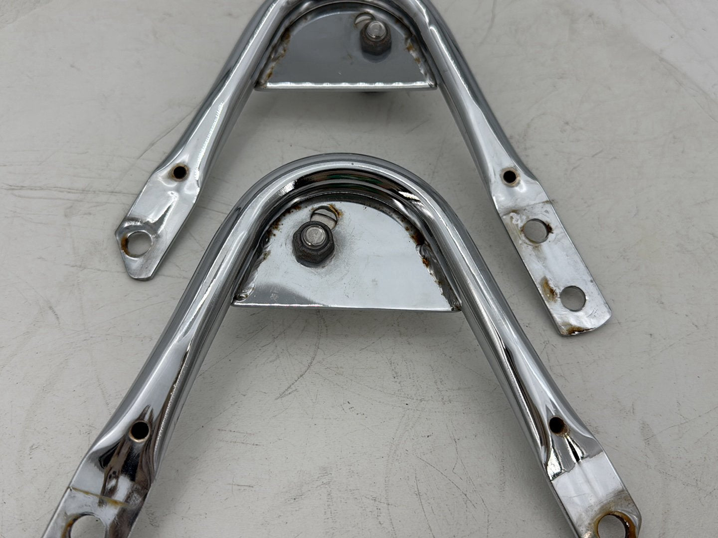 2008 Harley Electra Glide Touring LH RH Detachable Tour Pak Luggage Box Bracket