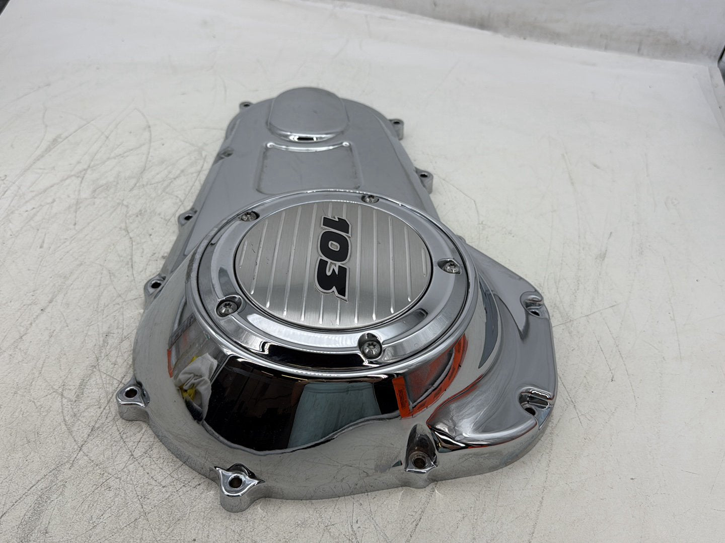 2012 Harley Street Glide Touring FLHX OEM Outer Primary Clutch Cover Scratched