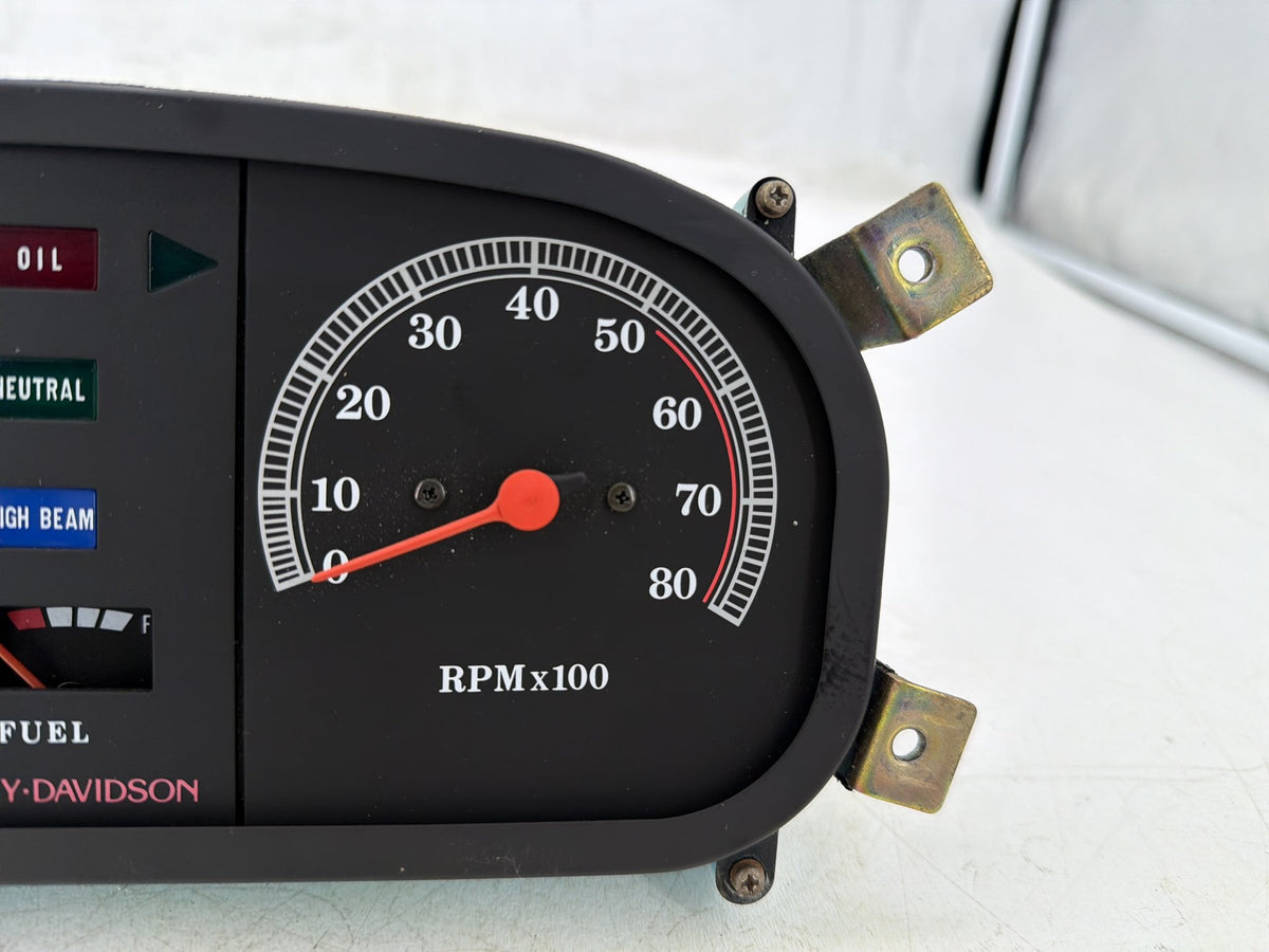 1991 Harley Electra Glide Touring OEM Speedo Tacho Speedometer Tachometer Gauges