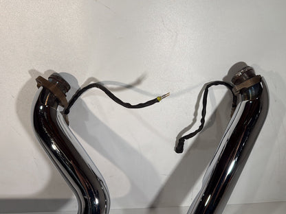 2007 - 2017 Harley-Davidson Dyna Super Glide Custom Exhaust Header Pipes Vance & Hines 65631-06