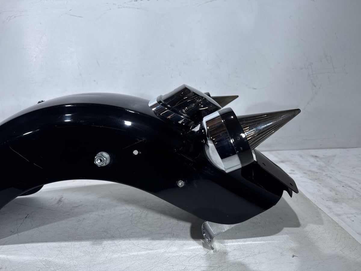2010 Harley Road King Touring Police OEM Rear Wheel Fender & Turn Signals Bar