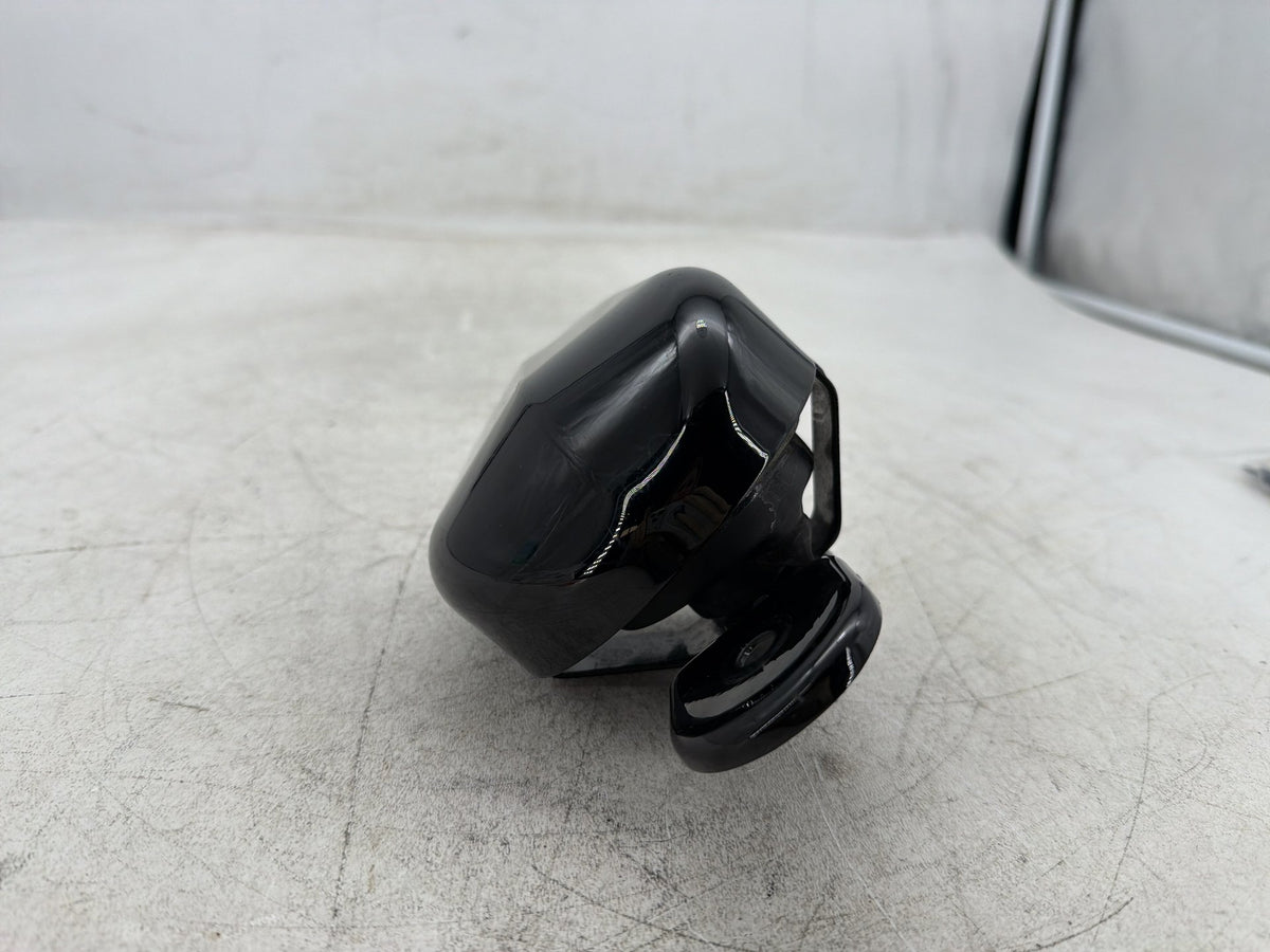 12 Harley Dyna Fat Bob FXDF 103 OEM Horn Signal Klaxon Chrome Cover DENTED BENT