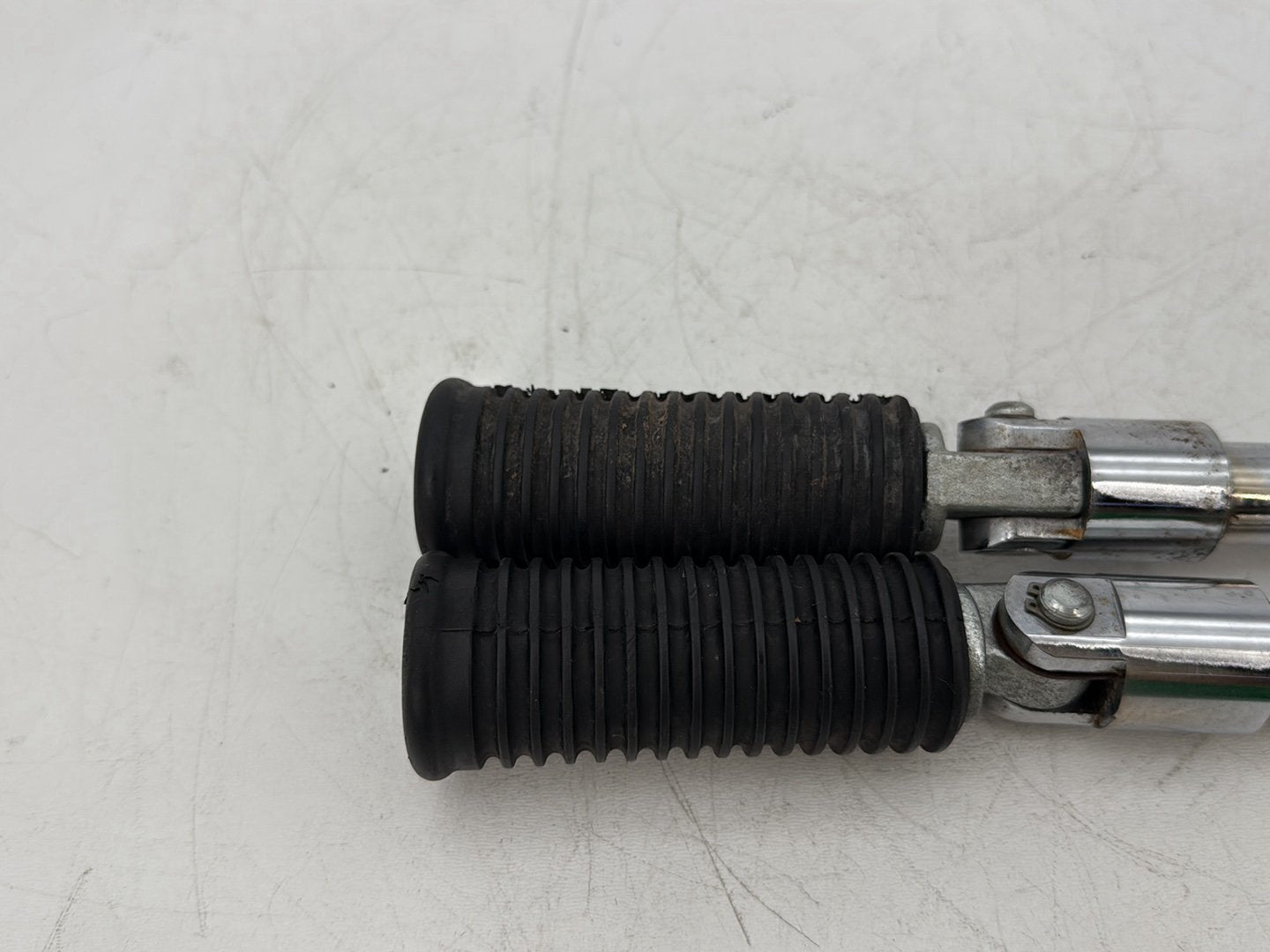 2006 Harley Sportster XL883C 883 Custom OEM Left & Right Driver Step Foot Rest Pegs