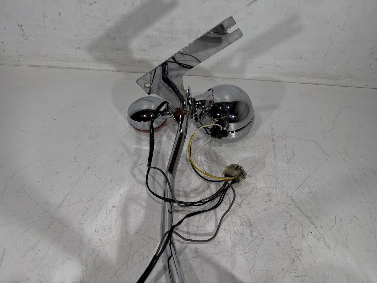 1993 Harley Electra Touring Sport OEM Front Turn Signal Indicators Aux Light Bar