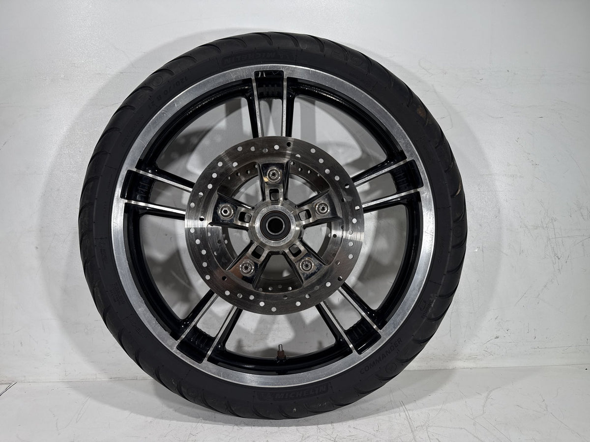 2011 Harley Street Glide Touring FLHX-103 OEM Front Wheel Rim Tire 120/70B21 21"