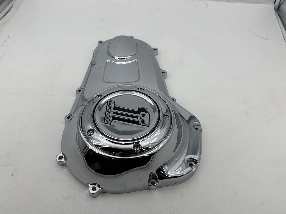 11 Harley Road King Touring Classic Outer Primary Clutch Cover Number One Skull