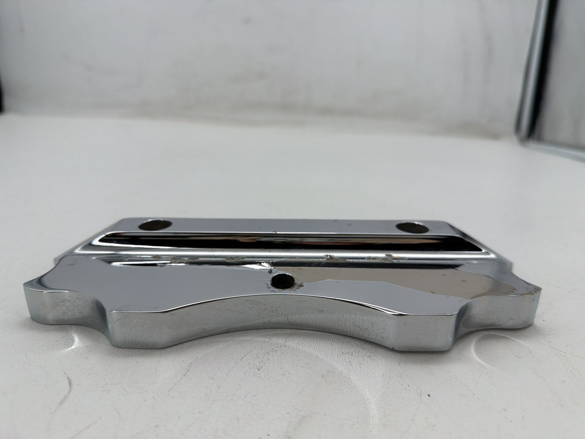 1994 Harley Softail Custom FXSTC OEM Front Handlebar Riser Top Clamp Chrome