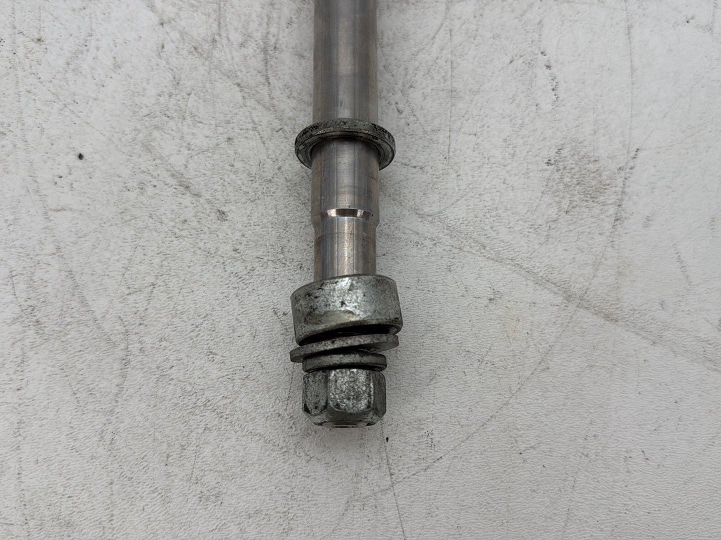 2001 Harley Sportster 883 Hugger XLH883 OEM Front Wheel Axle Bolt Shaft