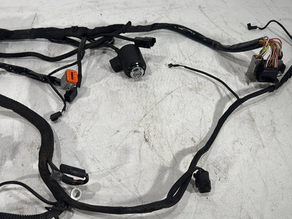 1997 Harley Sportster 1200 Custom XL1200C OEM Main Wire Wiring Harness Ignition Switch NOKey