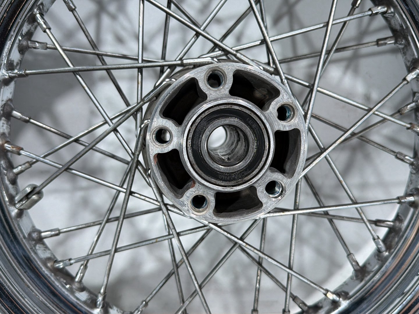2011 Harley Heritage Softail Classic FLSTC Front Rear Wheel Rim Tire Spoked 16"