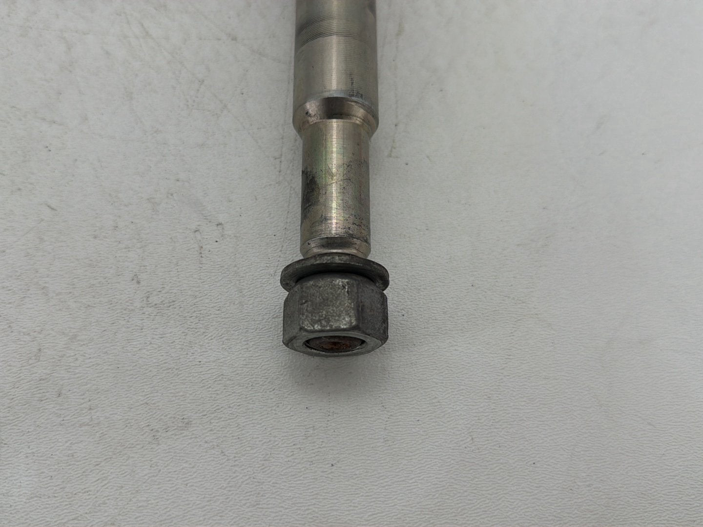 2009 Harley Dyna Street Bob FXDB OEM Front Wheel Axle Bolt Shaft