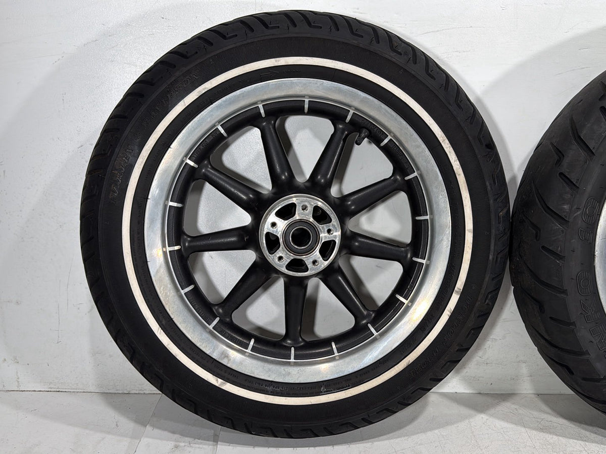 2007 Harley Electra Glide Touring Ultra OEM Front & Rear Wheel Rim Tire 16"