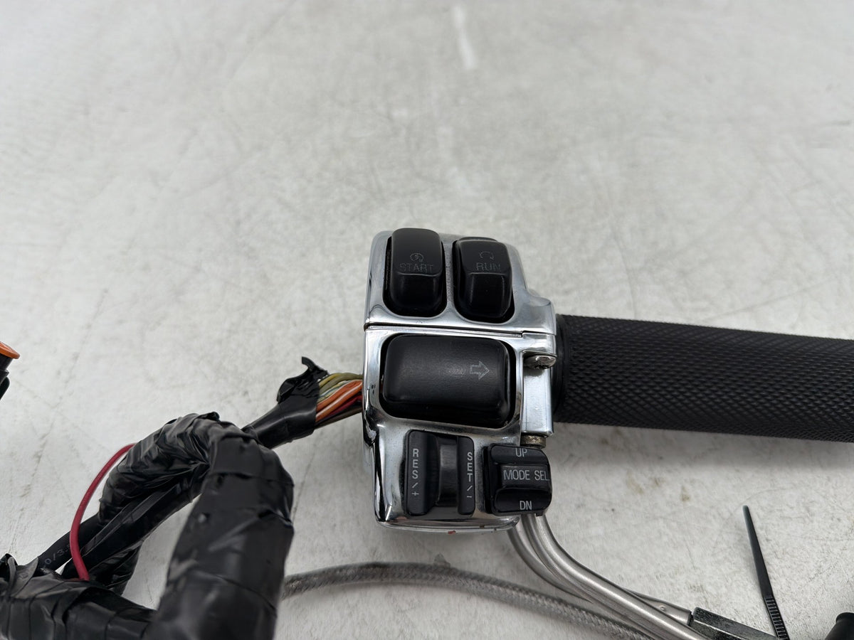 04 Harley Electra Glide CVO Eagle OEM Right Engine Start Kill Switches Controls