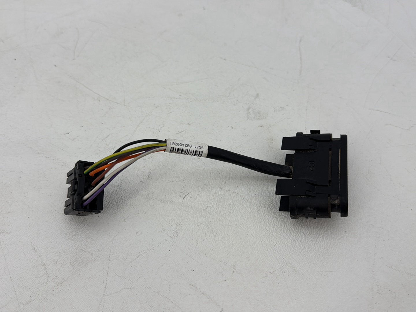 2007 - 2011 Harley-Davidson Touring Electra Glide Ultra Dash Indicator Lamp Wire Plug In 68789-96A