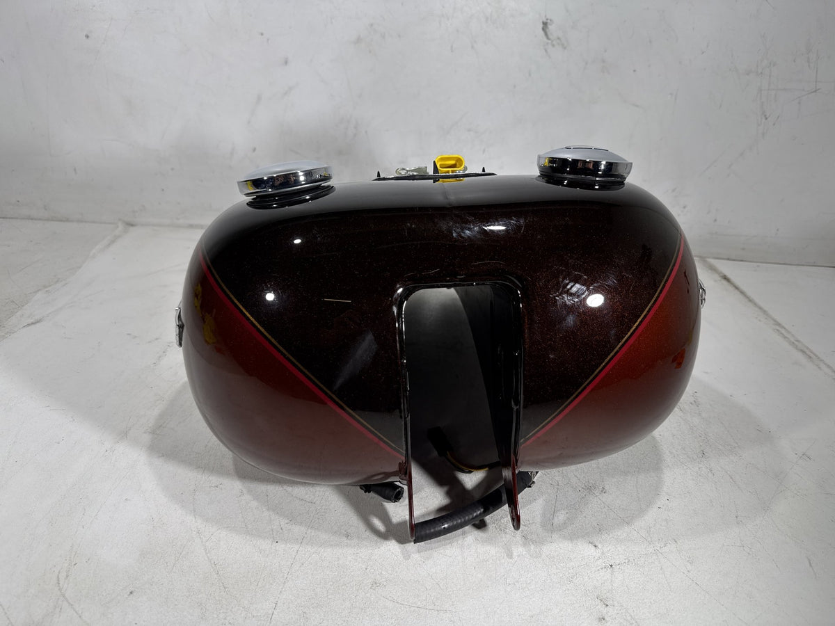 2011 Harley Softail Deluxe OEM Fuel Gas Tank Gasoline Reservoir w/ Pump Sending