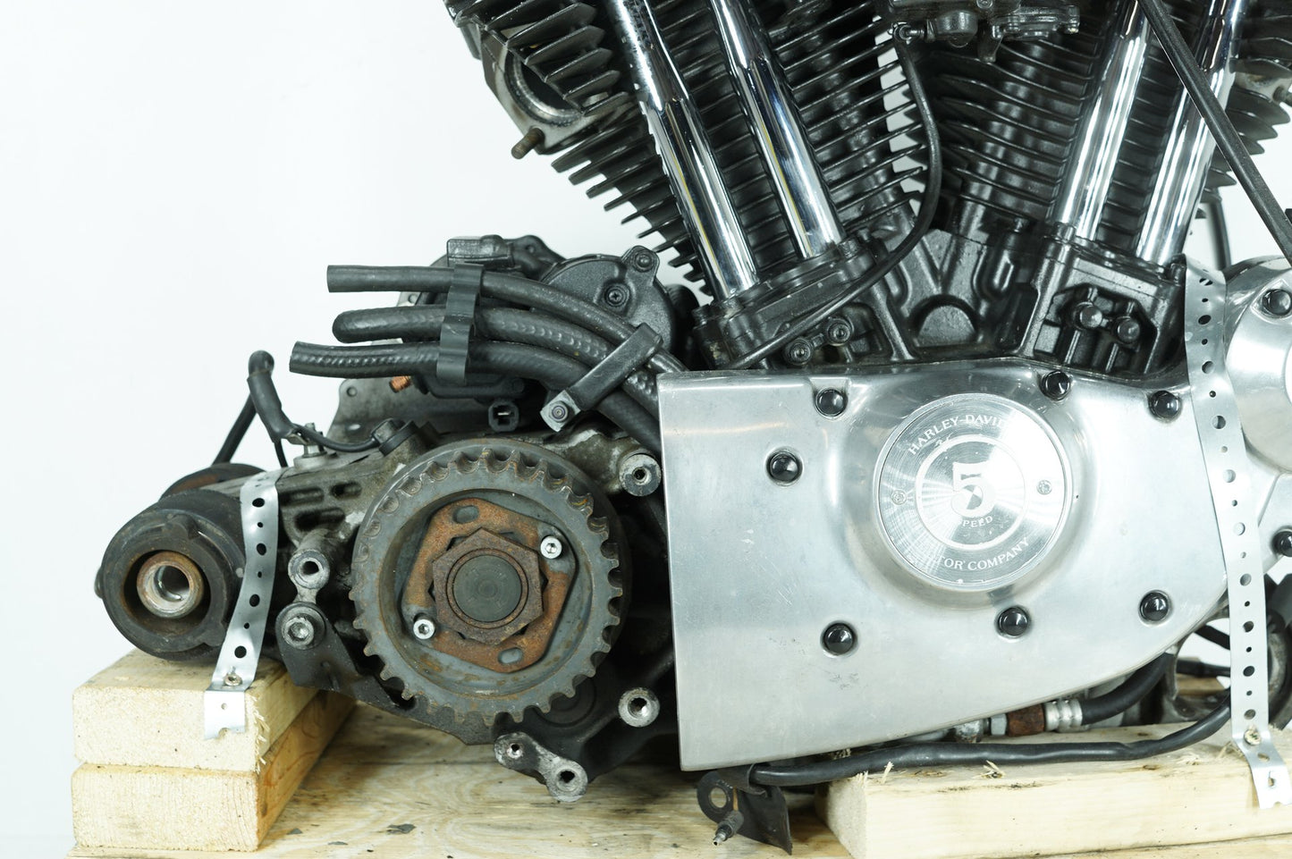 2004 - 2013 Harley-Davidson Sportster Base 883 CARB 883 Engine Motor Transmission 16052-04