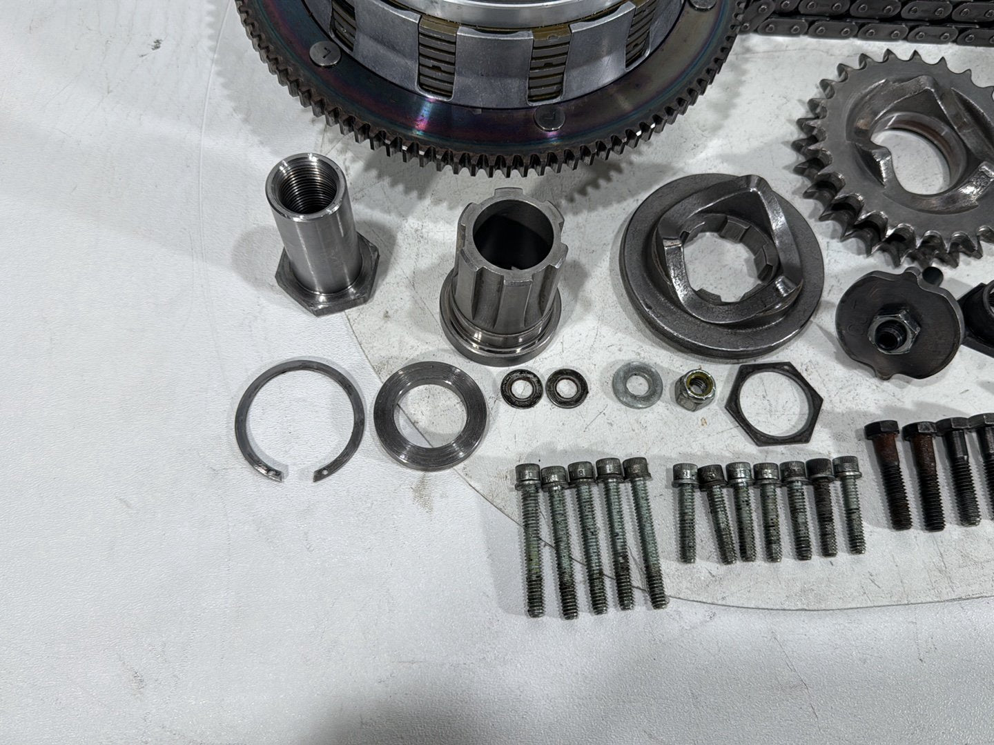 1998 Harley Softail Custom FXSTC OEM Clutch Basket Chain Tensioner Kit