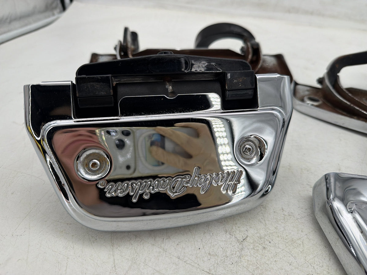2004 Harley Electra Glide Touring Ultra OEM Left Right Driver & Pass Floorboard Foot Rest