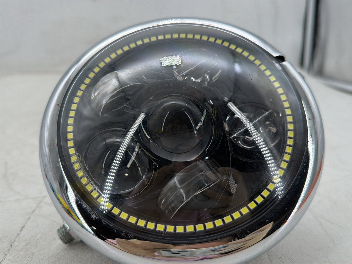2014 Harley Dyna Low Rider FXDL OEM Headlight Headlamp Head Lamp Light LED