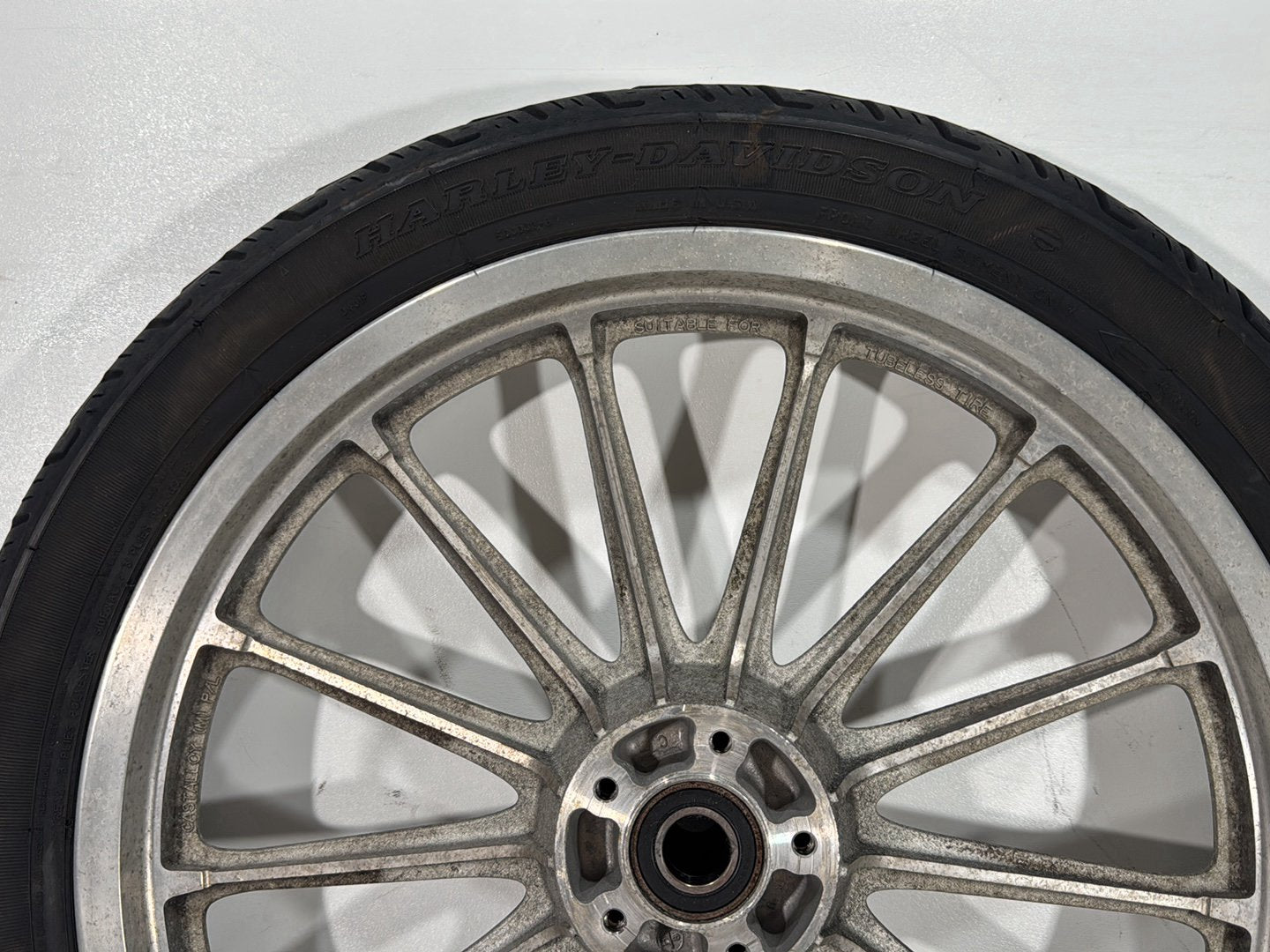 2009 Harley Sportster 883 Low XL883L OEM Rear Wheel Rim Tire