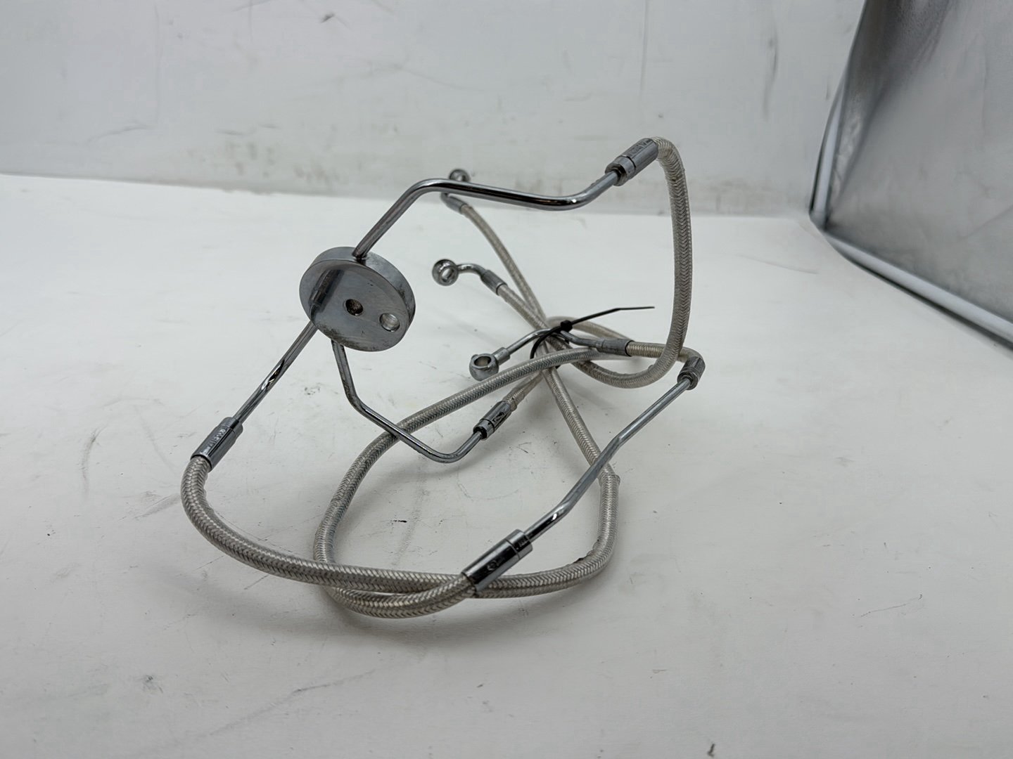 2011 Harley Road King Touring FLHRC Classic OEM Front Brake Hose Line Pipe ABS