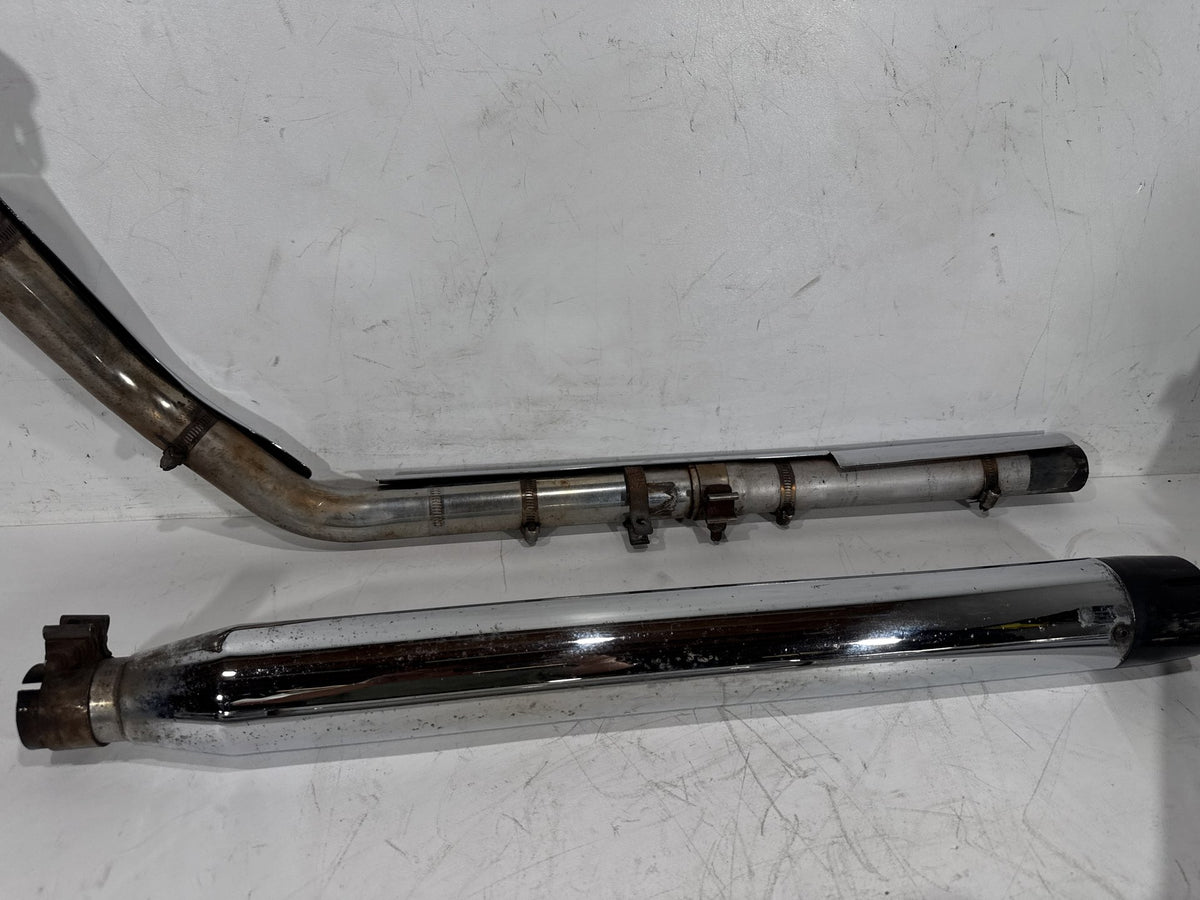 1997 Harley Electra Glide Touring FLHT OEM Exhaust Header Pipes Muffler