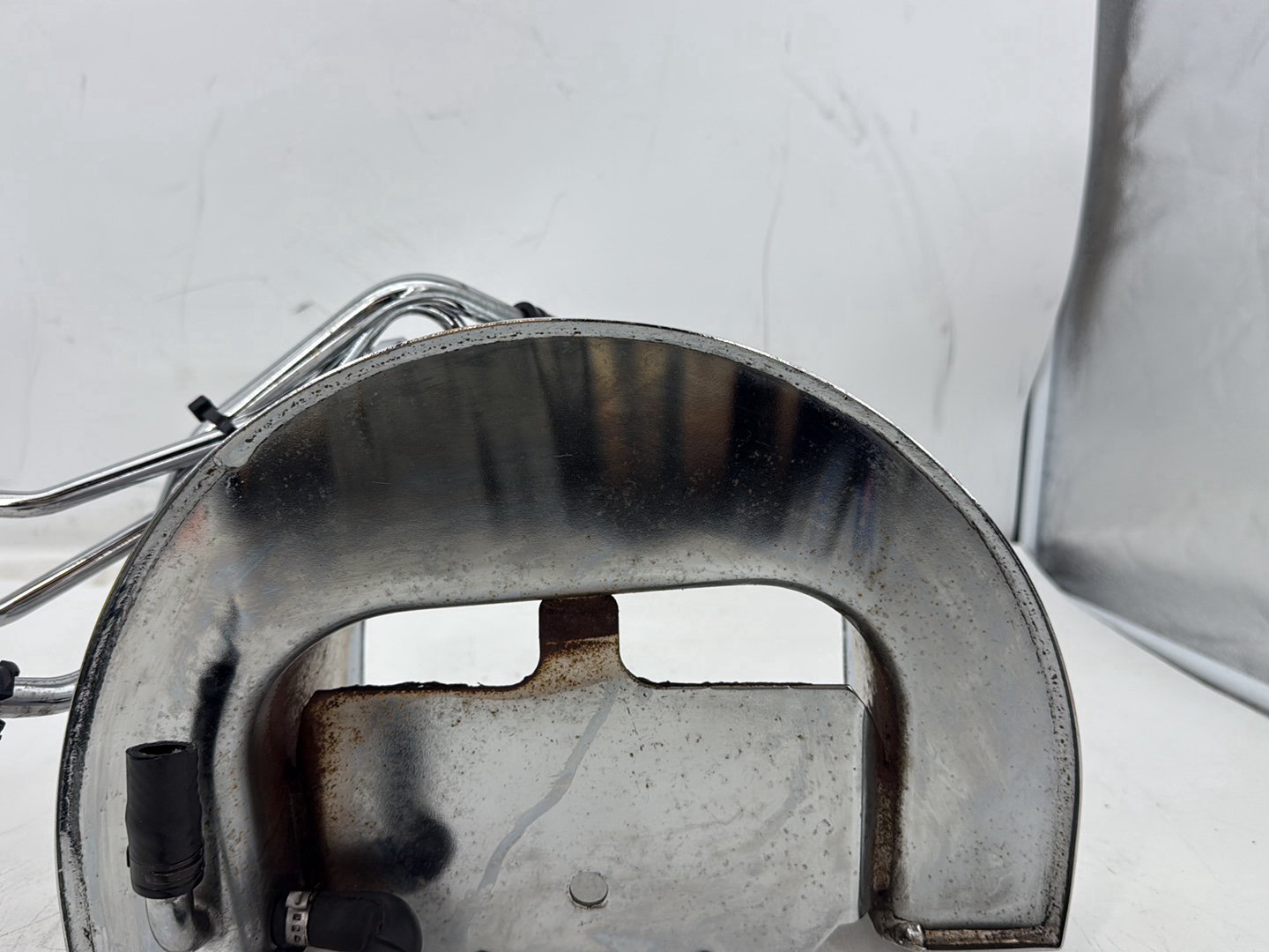 05 Harley Heritage Softail Classic Oil Tank Reservoir Bottle Canister &amp; Dipstick