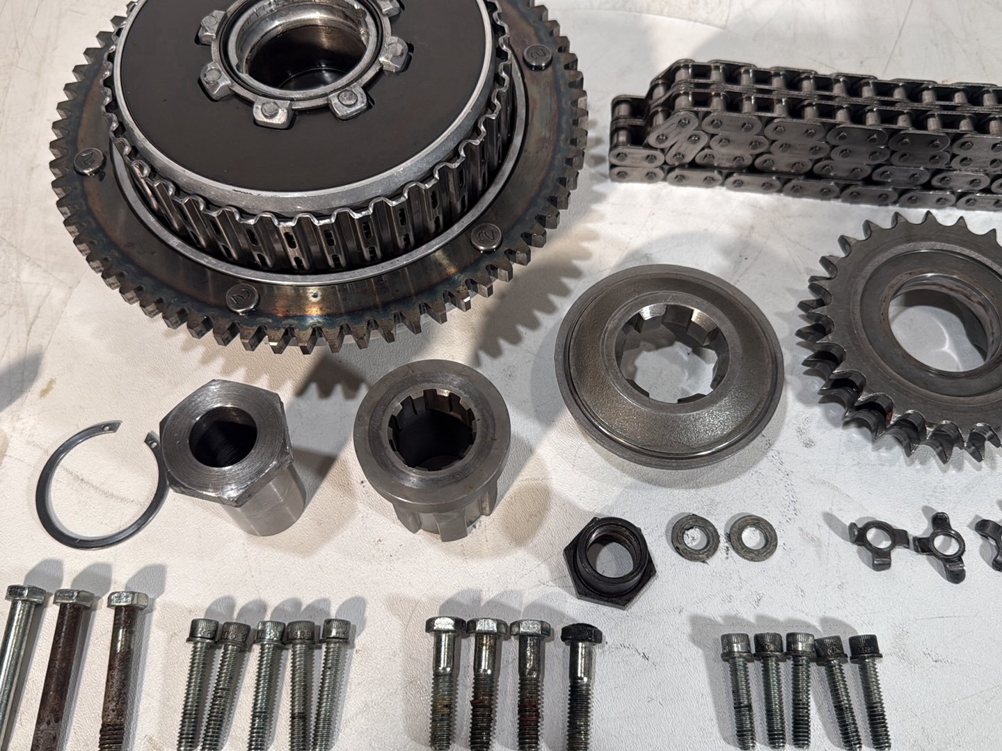 1984 - 1998 Harley-Davidson Touring Electra Glide Classic Clutch Basket Chain Tensioner Kit