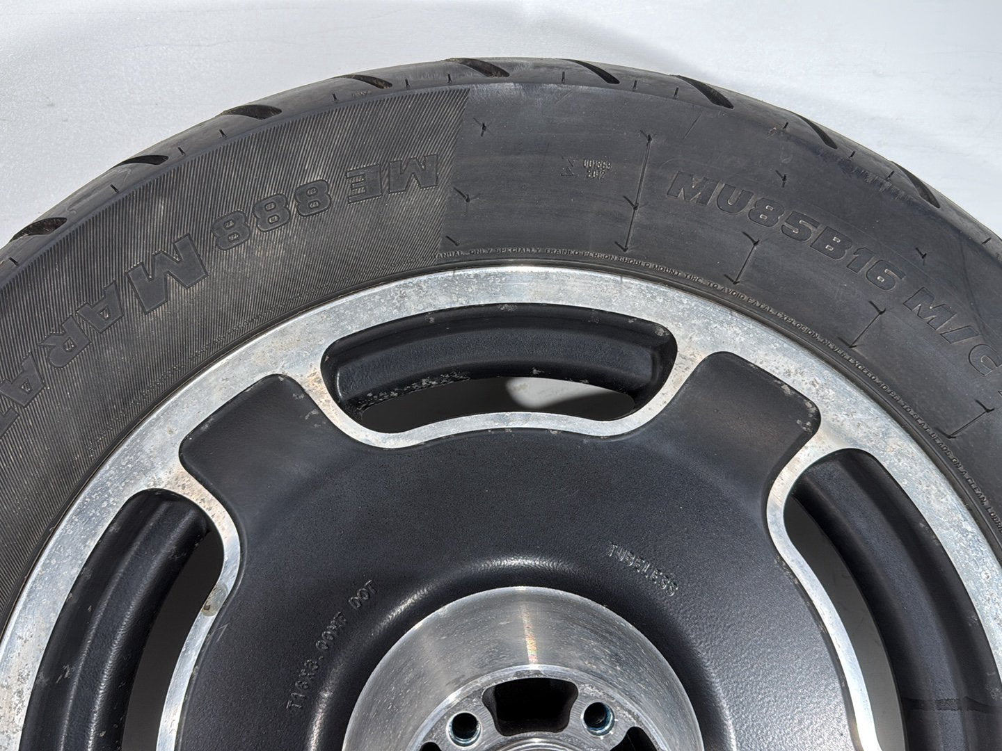 2007 Harley Street Glide Touring FLHX OEM Front & Rear Wheel Rim Tire