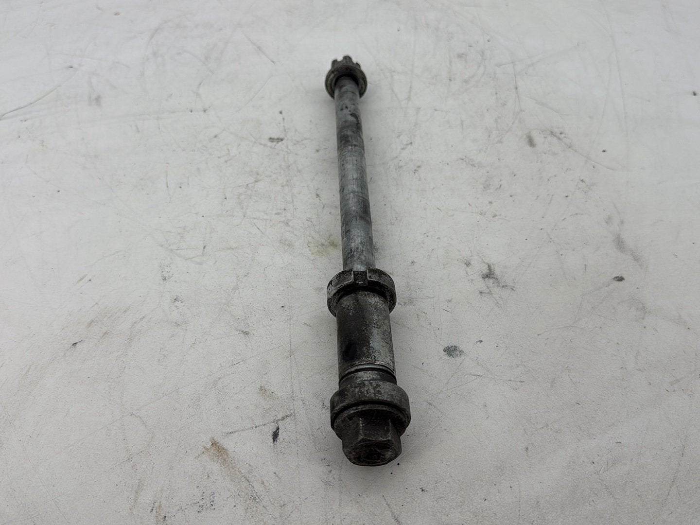 2002 Harley Heritage Softail Classic FLSTC OEM Rear Wheel Axle Bolt Shaft