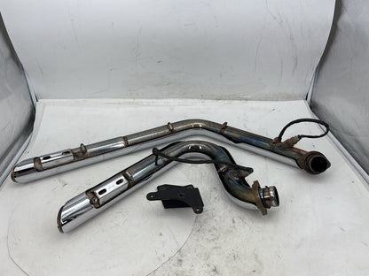 2006 Harley Dyna Super Glide Custom FXDCI OEM Exhaust Header Pipes Vance & Hines