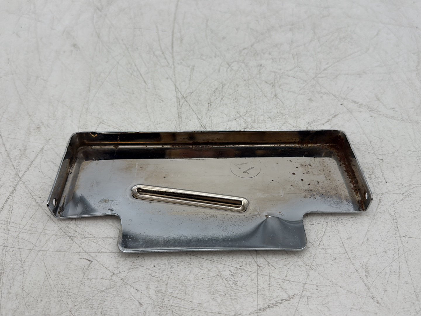 2005 Harley Dyna FXDWG Wide Glide OEM Lower Battery Tray Stay Box Cover Panel