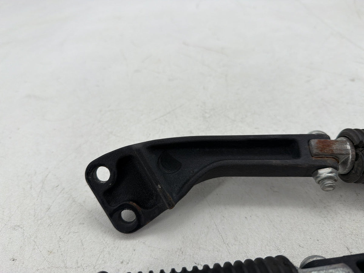 2016 Harley Dyna Fat Bob FXDF 103 OEM Passenger Left & Right Foot Pegs