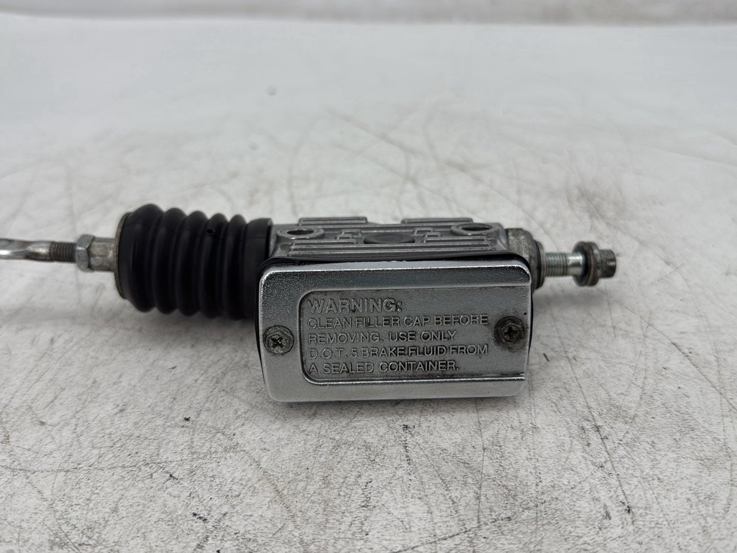 1997 Harley Sportster 1200 Custom XL1200C OEM Rear Brake Master Cylinder Reservoir