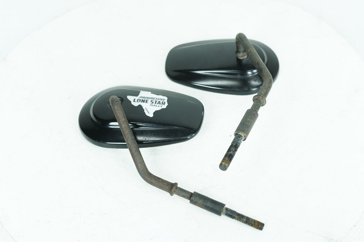2014 Harley Dyna FXDWG Wide Glide OEM Left Right Rear View Mirror