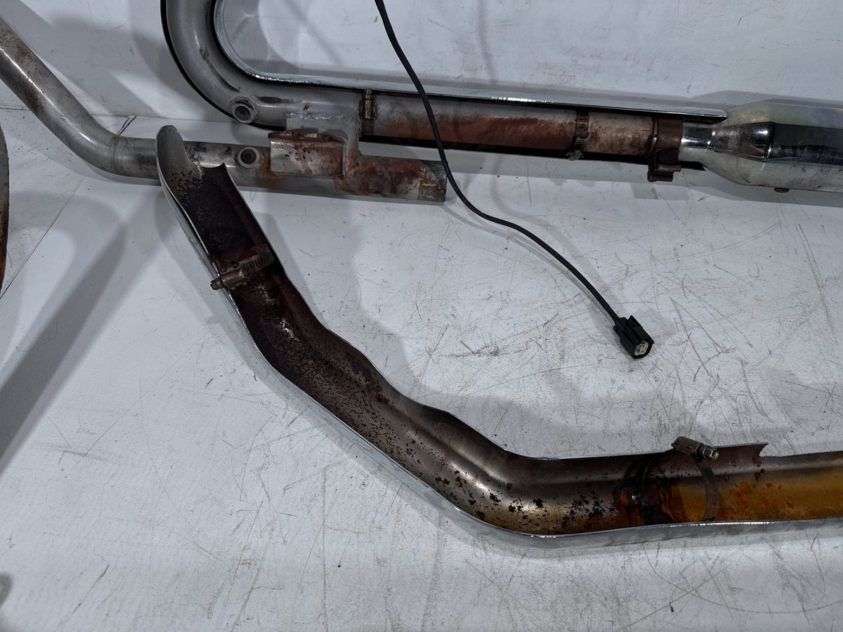 2012 Harley Electra Glide Touring Ultra OEM Exhaust Header Pipes Muffler