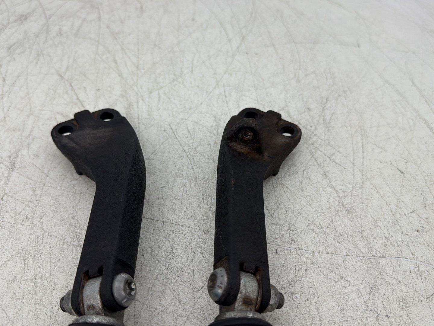 2012 Harley Dyna Super Glide Custom FXDCI OEM Passenger Left & Right Foot Pegs