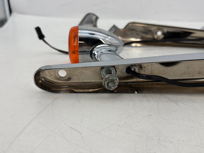 2006 Harley Sportster XL883C 883 Custom OEM Rear Left Right Fender Struts Bracket & Turn Signal